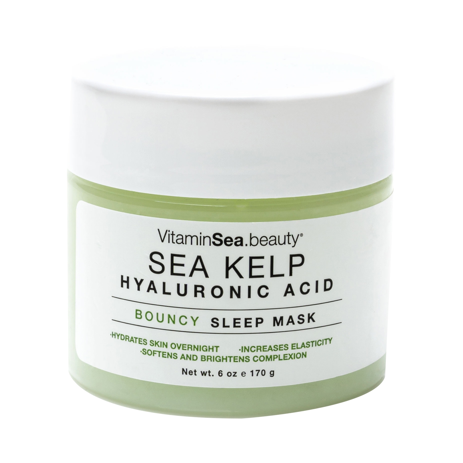 Vitamins and Sea Beauty Sea Kelp Hyaluronic Acid Bouncy Sleep Mask (170g)