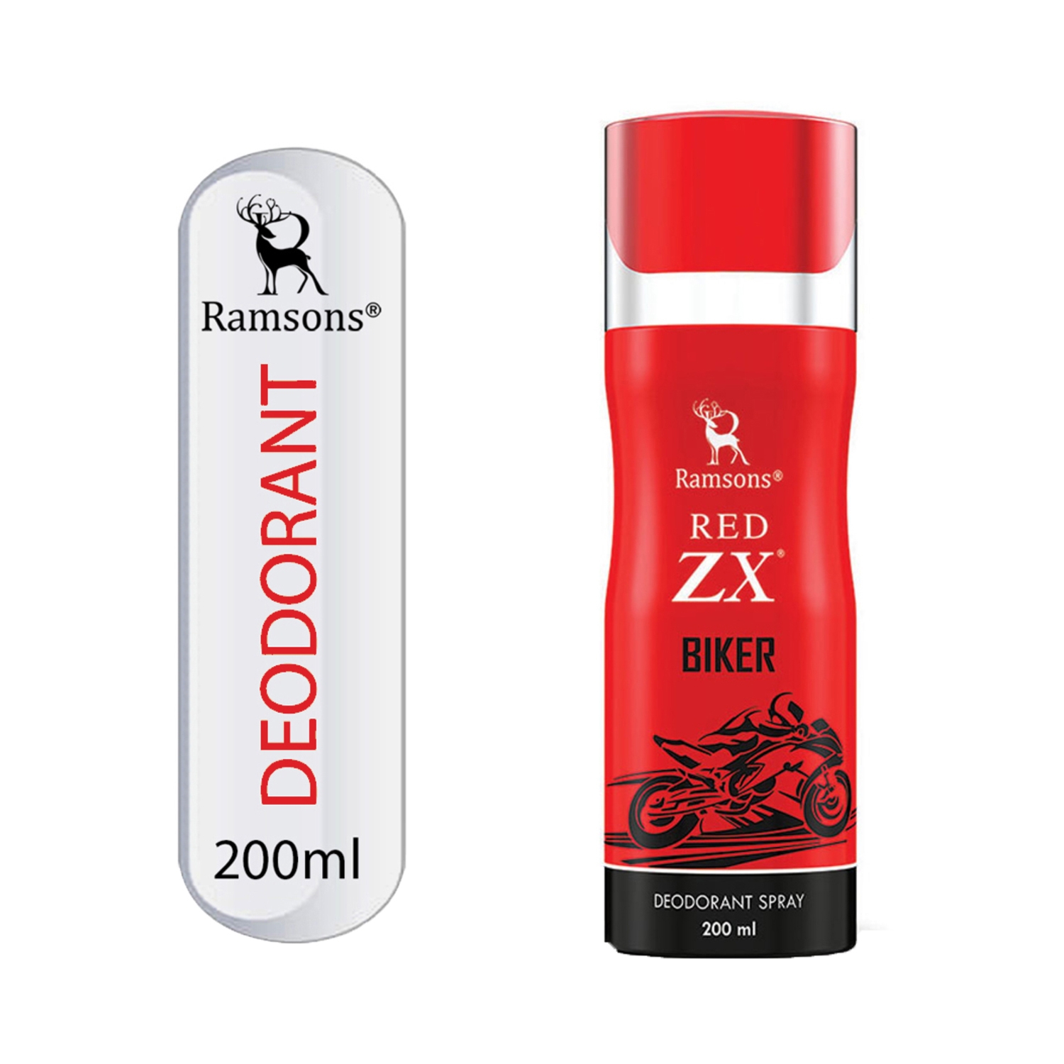 Ramsons | Ramsons Red Zx Biker Deodorant (200ml)