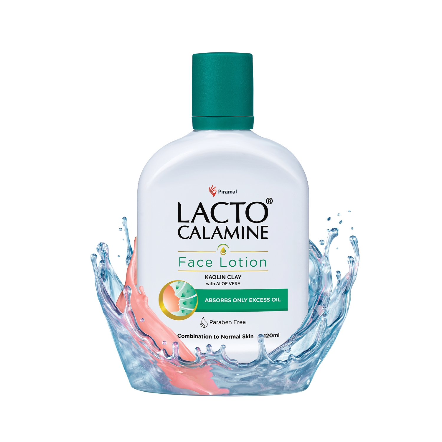 Lacto Calamine | Lacto Calamine Face & Body Lotion Moisturizer, Combination to Normal Skin-Aloe Vera Extracts (120ml)