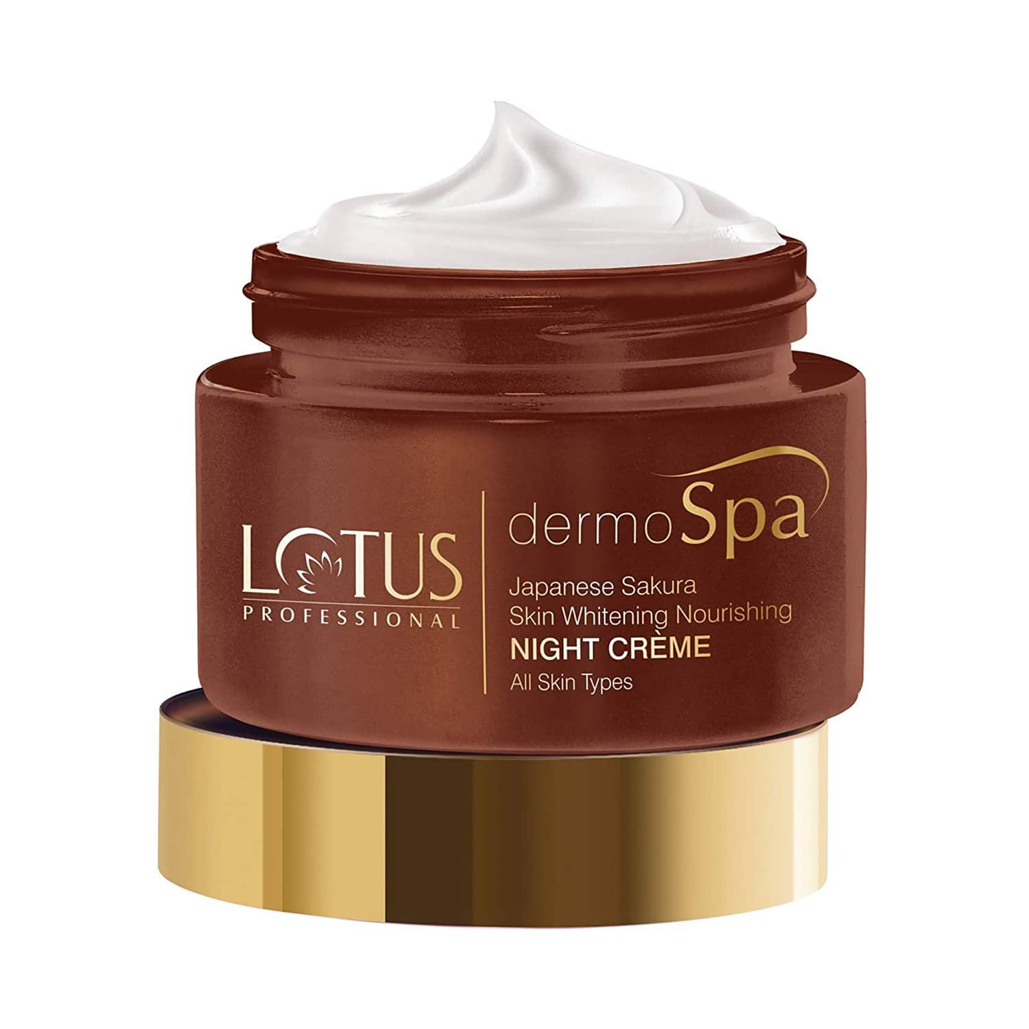 Lotus Professional | Lotus Professional Dermospa Japanese Sakura Skin Whitening Illuminating Night Cream with SPF 20 (50g)