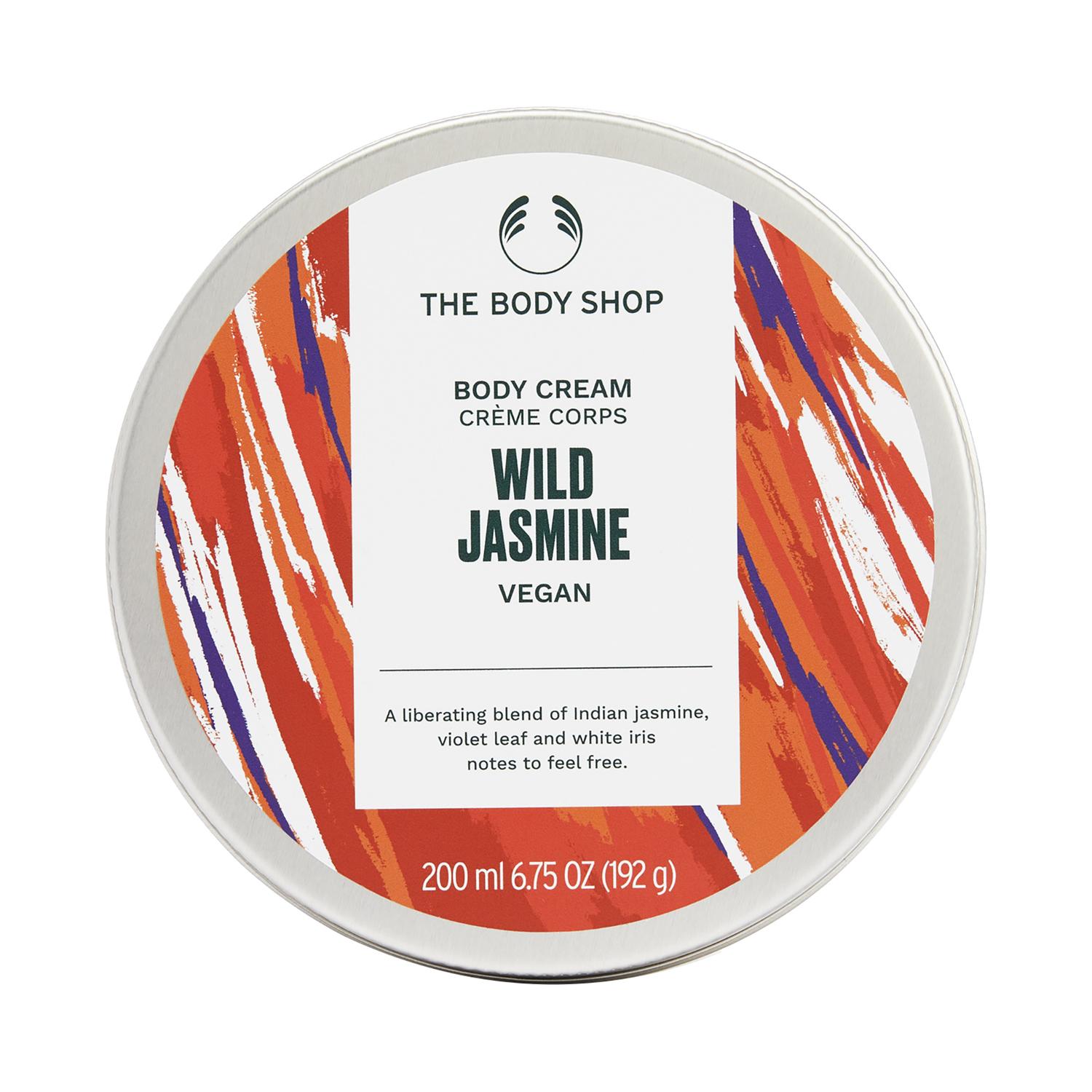 The Body Shop Wild Jasmine Body Moisturizer Cream (200 ml)