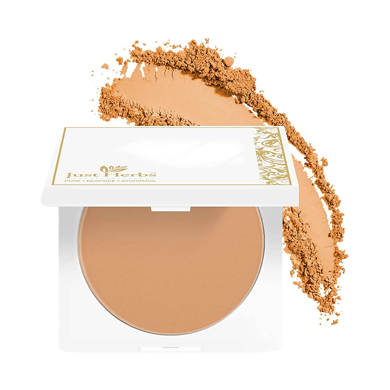 Just Herbs | Just Herbs Mattifying & Hydrating Vitamin E SPF 15 Compact Powder - 02 Ivory (9g)