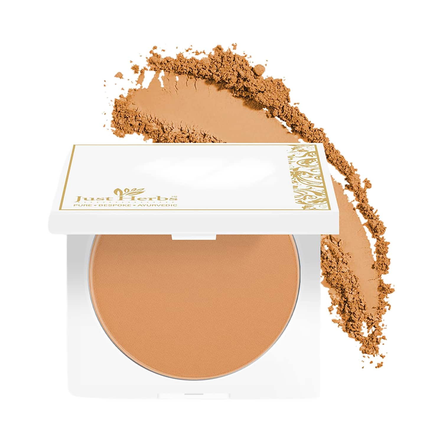 Just Herbs | Just Herbs Mattifying & Hydrating Vitamin E SPF 15 Compact Powder - 03 Natural (9g)