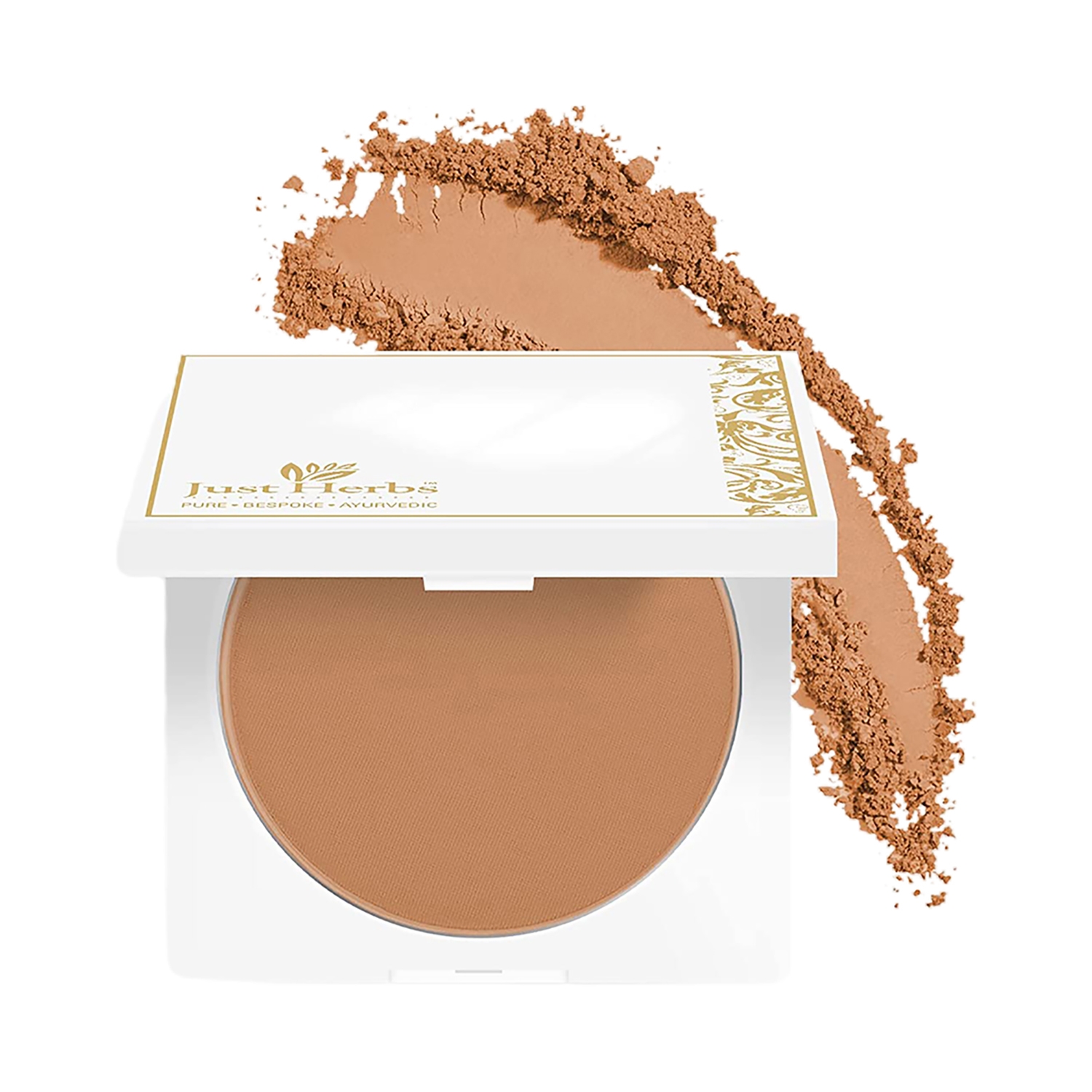 Just Herbs | Just Herbs Mattifying & Hydrating Vitamin E SPF 15 Compact Powder - 05 Copper (9g)