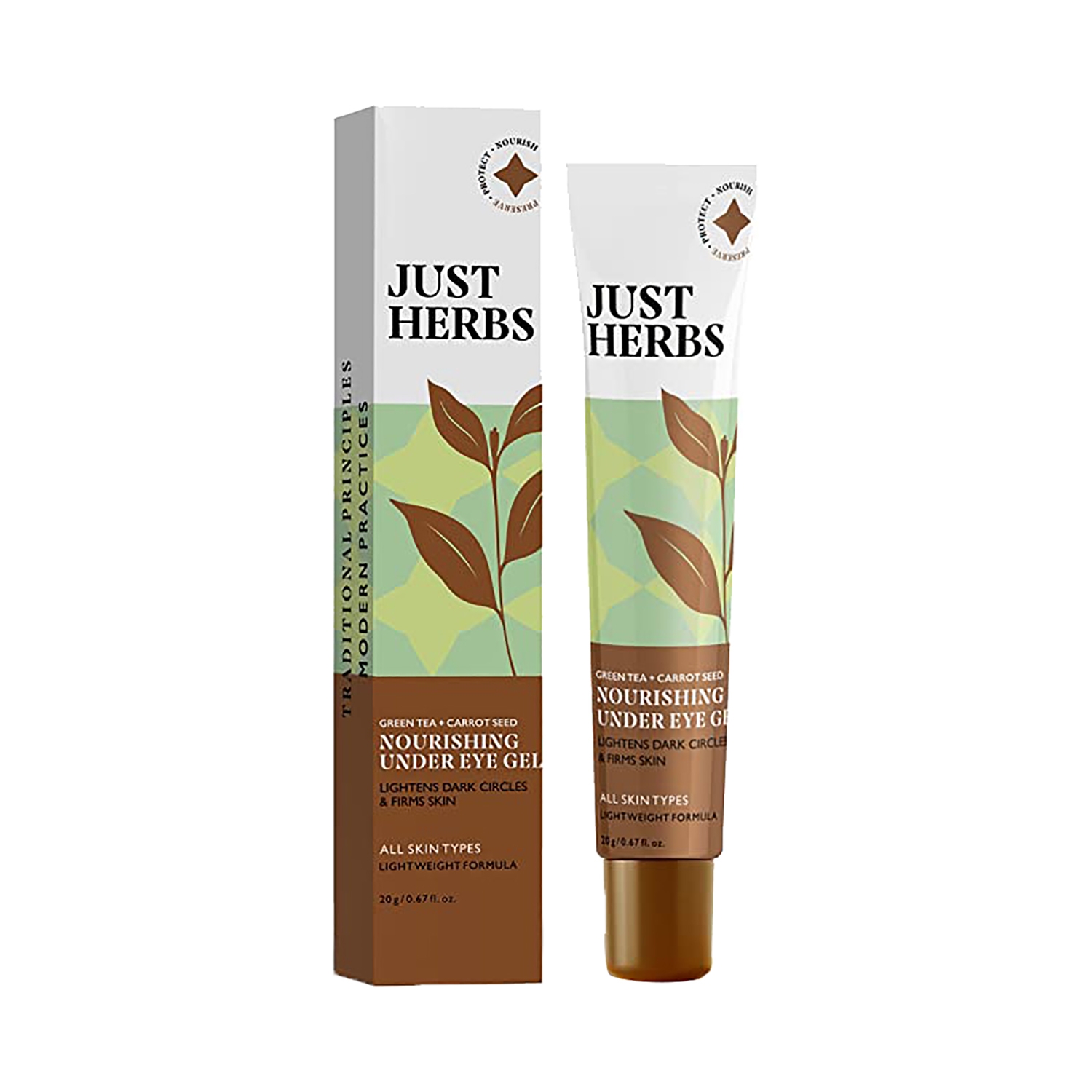 Just Herbs | Just Herbs Nourishing Under Eye Gel Cream For Dark Circles (20g)