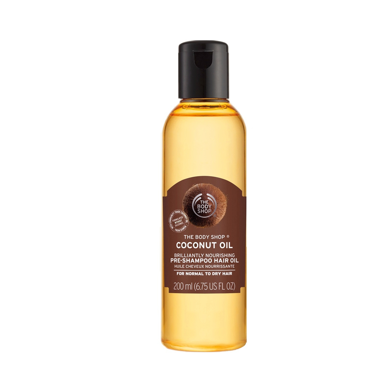 The Body Shop | The Body Shop Coconut Oil Brilliantly Nourishing Pre-Shampoo Hair Oil (200ml)