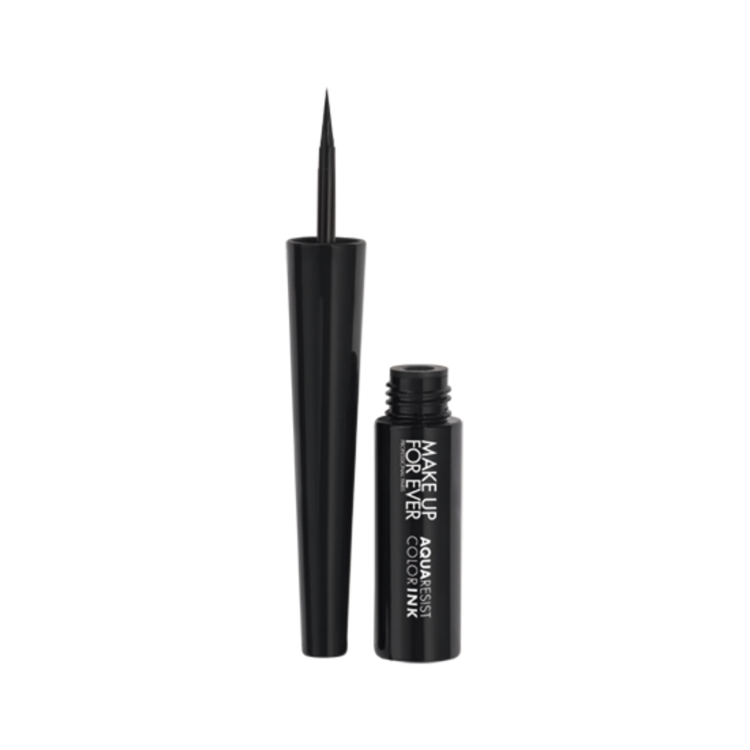 Make Up For Ever | Make Up For Ever Aqua Resist Color Ink Liquid Eyeliner- Matte Charcoal  01 (2ml)