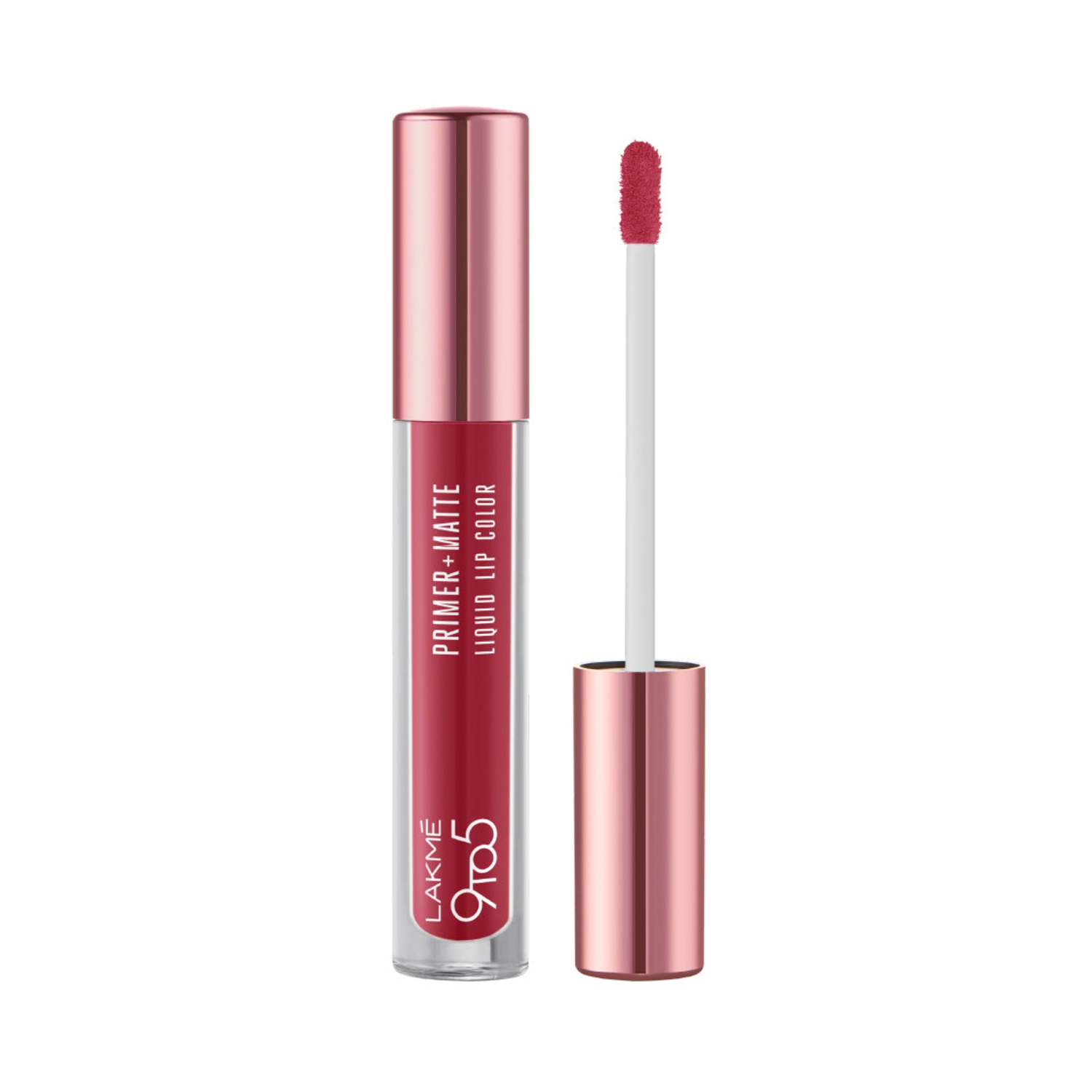 Lakme | Lakme 9 To 5 Primer + Matte Liquid Lip Color - MN5 Mystic Nude (4.2ml)