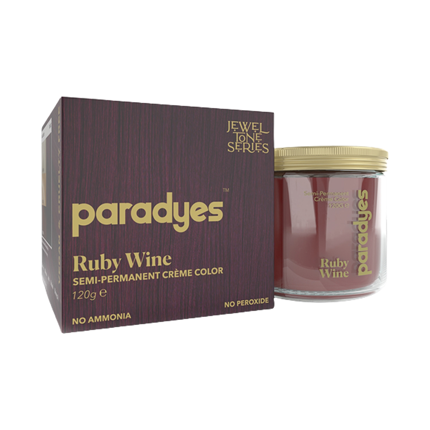 Paradyes | Paradyes Semi-Permanent Classic Hair Color Jar - Ruby Wine (120g)