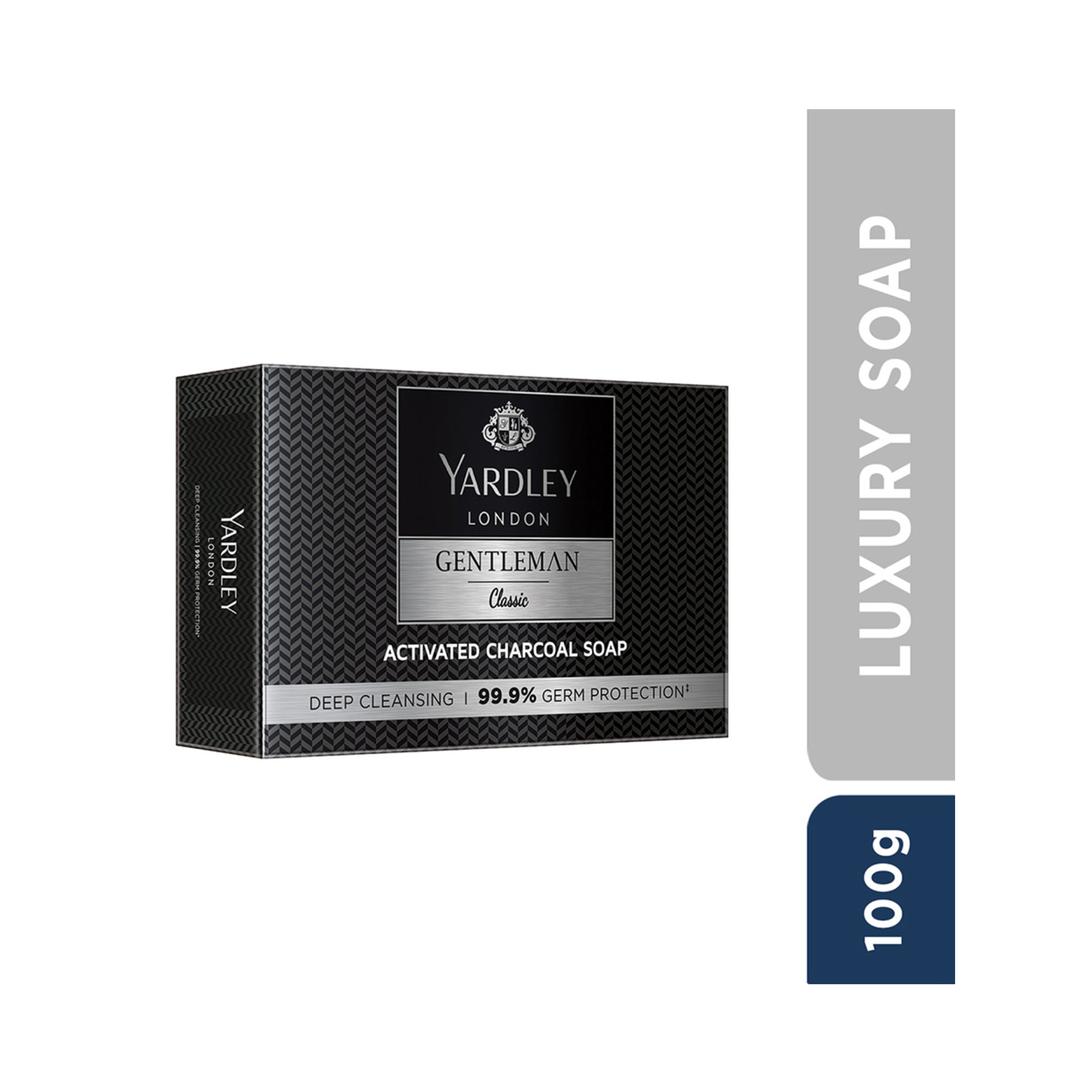 Yardley London Gentleman Classic Activated Charcoal Soap (100g)
