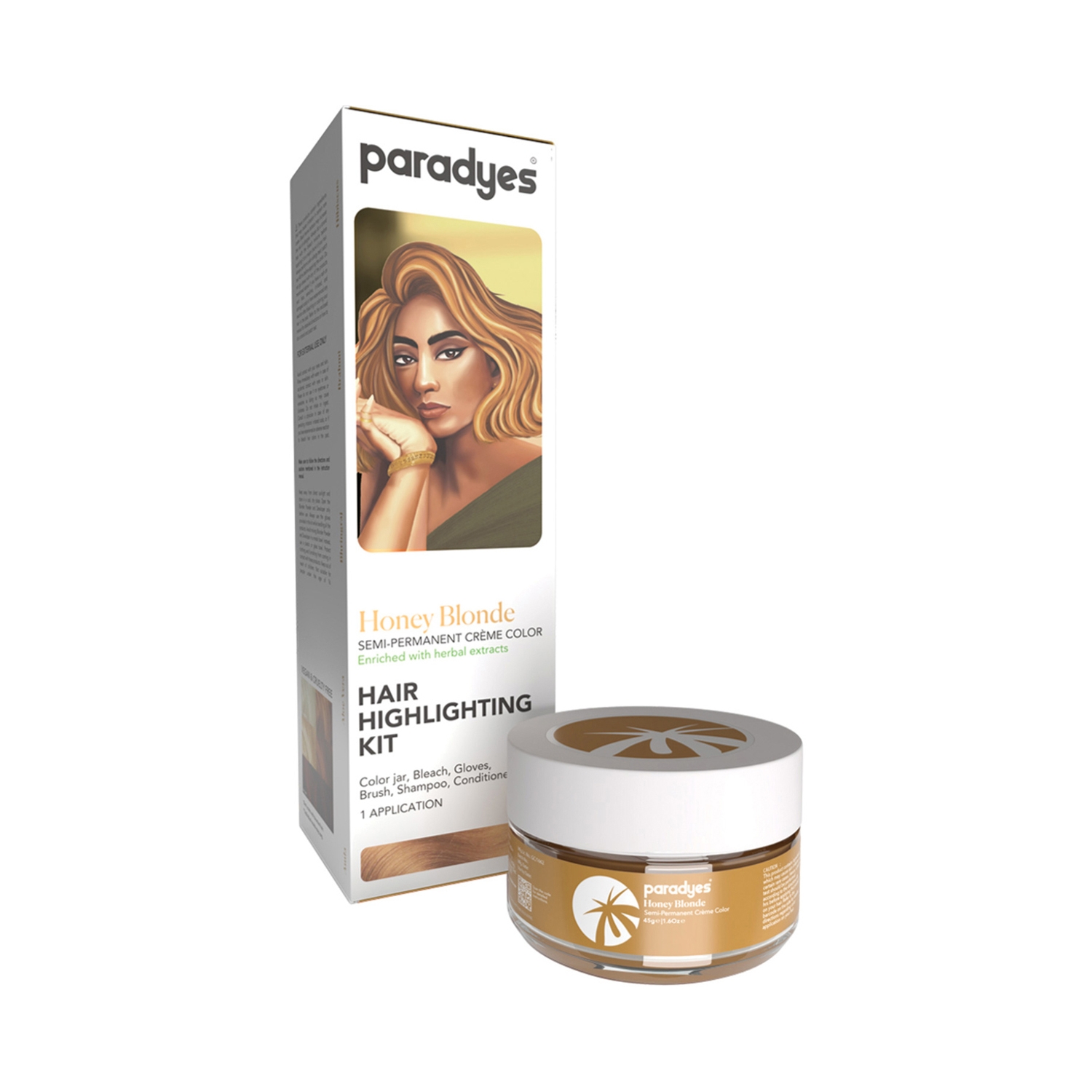 Paradyes | Paradyes Hair Highlighting Kit - Honey Blonde (100g)
