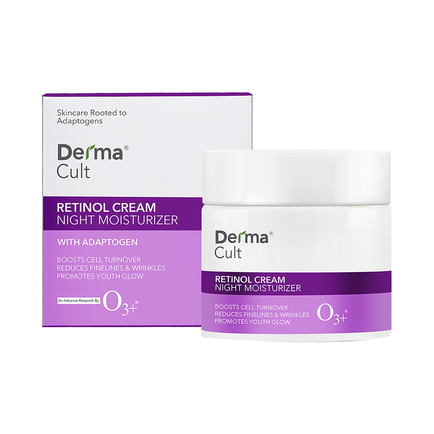O3+ | O3+ Derma Cult Retinol Night Cream Moisturizer (40g)