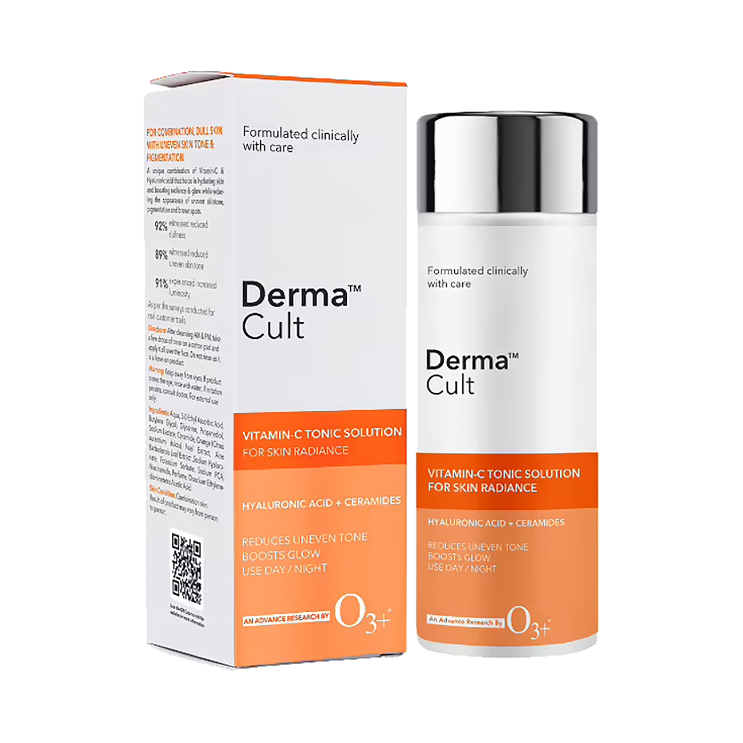 O3+ | O3+ Derma Cult Vitamin C Tonic Serum Solution Toner (200ml)
