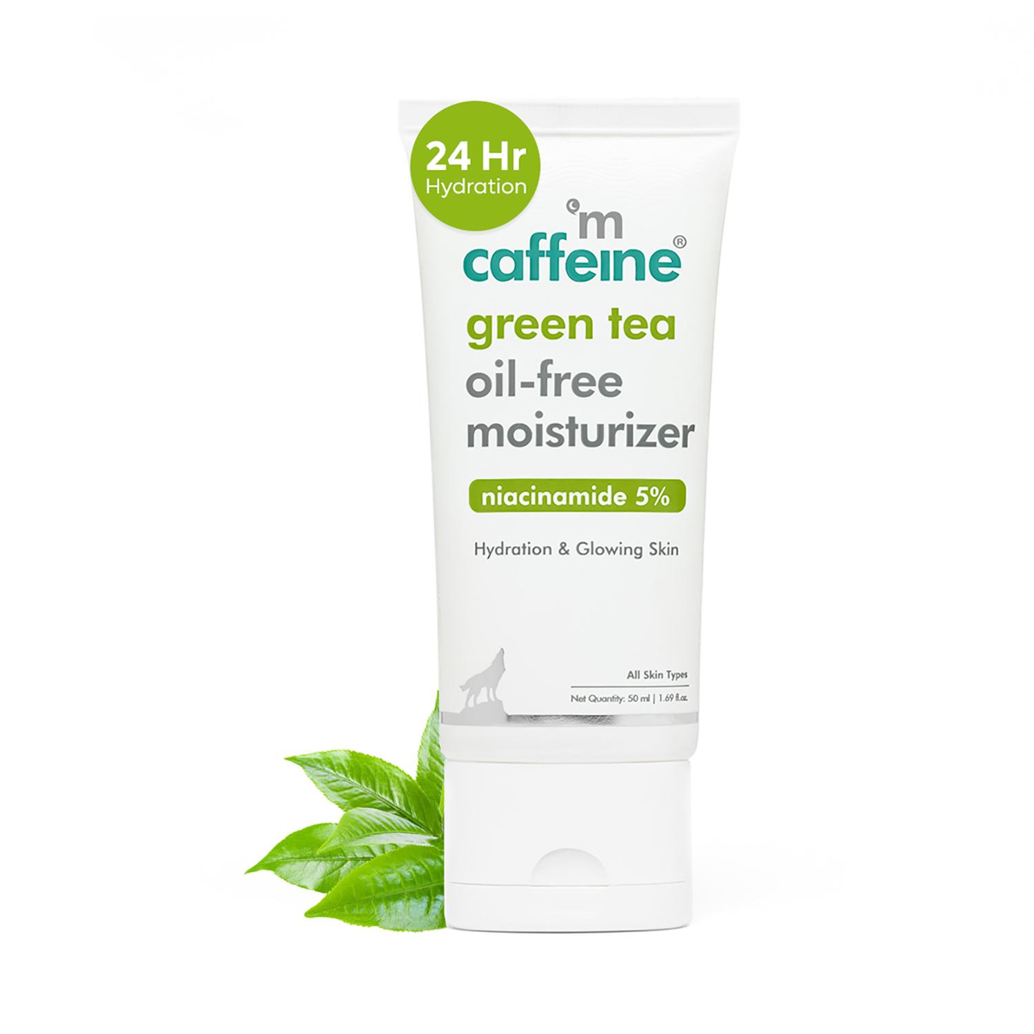 mCaffeine | mCaffeine Green Tea Oil-Free Moisturizer with Niacinamide 5% (50ml)