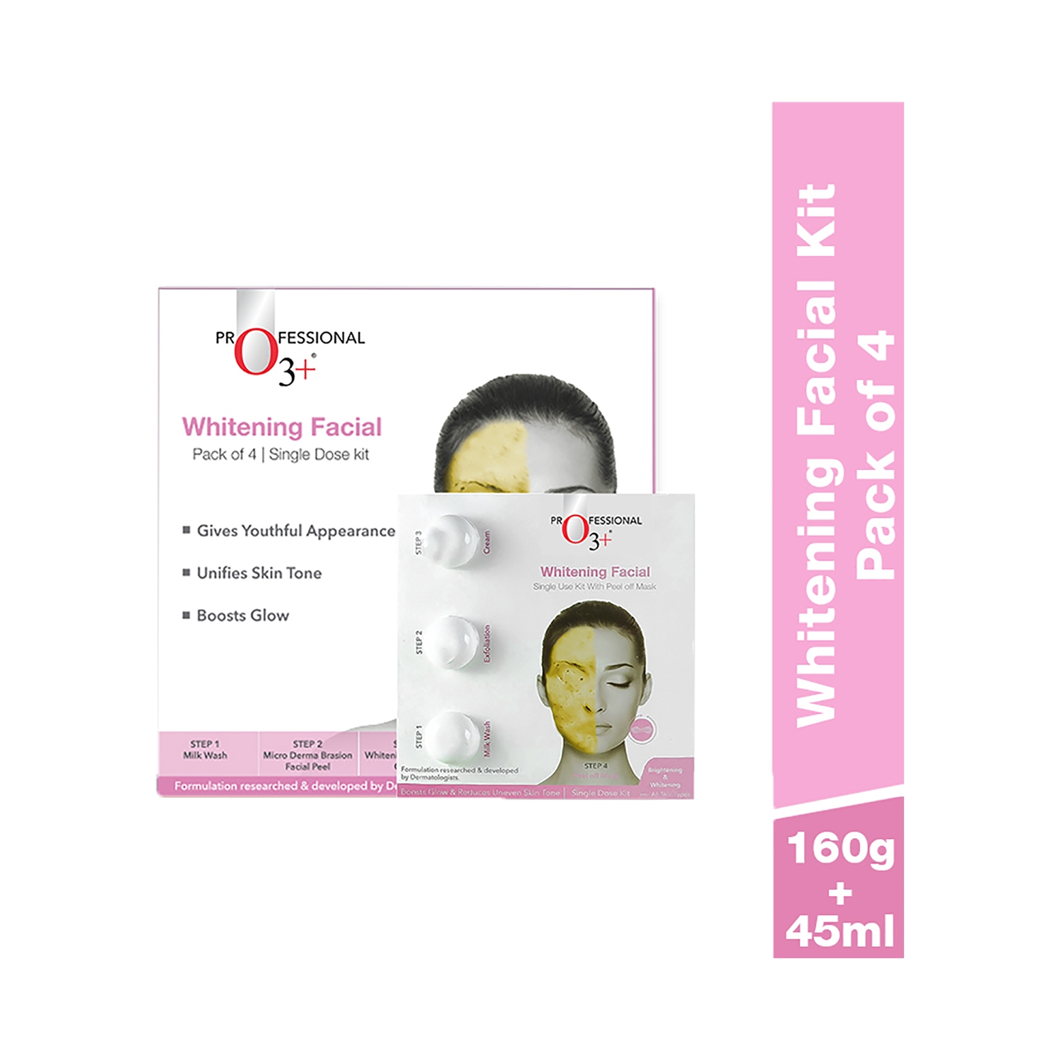 O3+ | O3+ Whitening Facial Kit (160g+20ml)