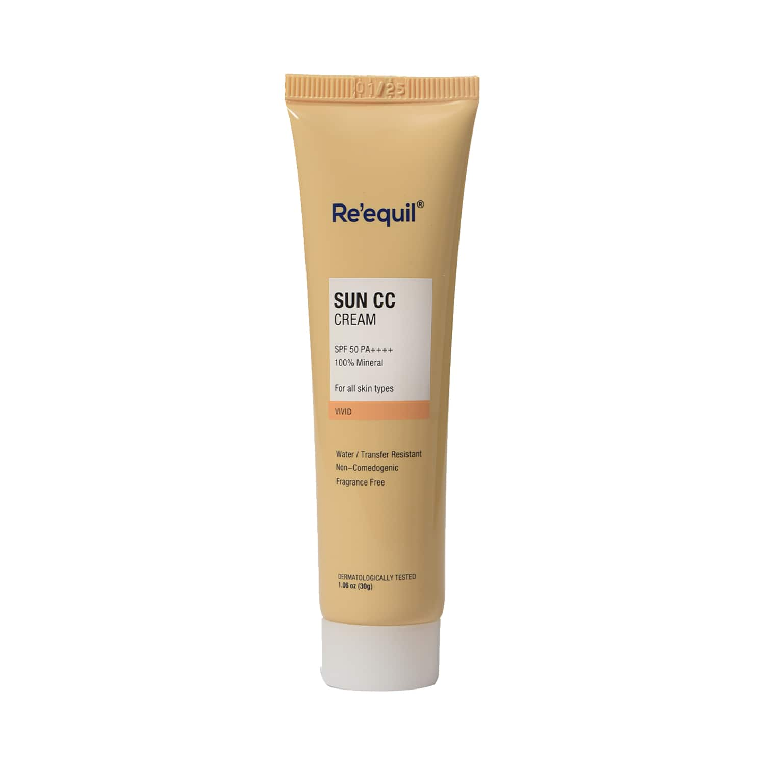 Re'equil | Re'equil Sun CC Cream SPF 50 PA++++ - Vivid (30g)