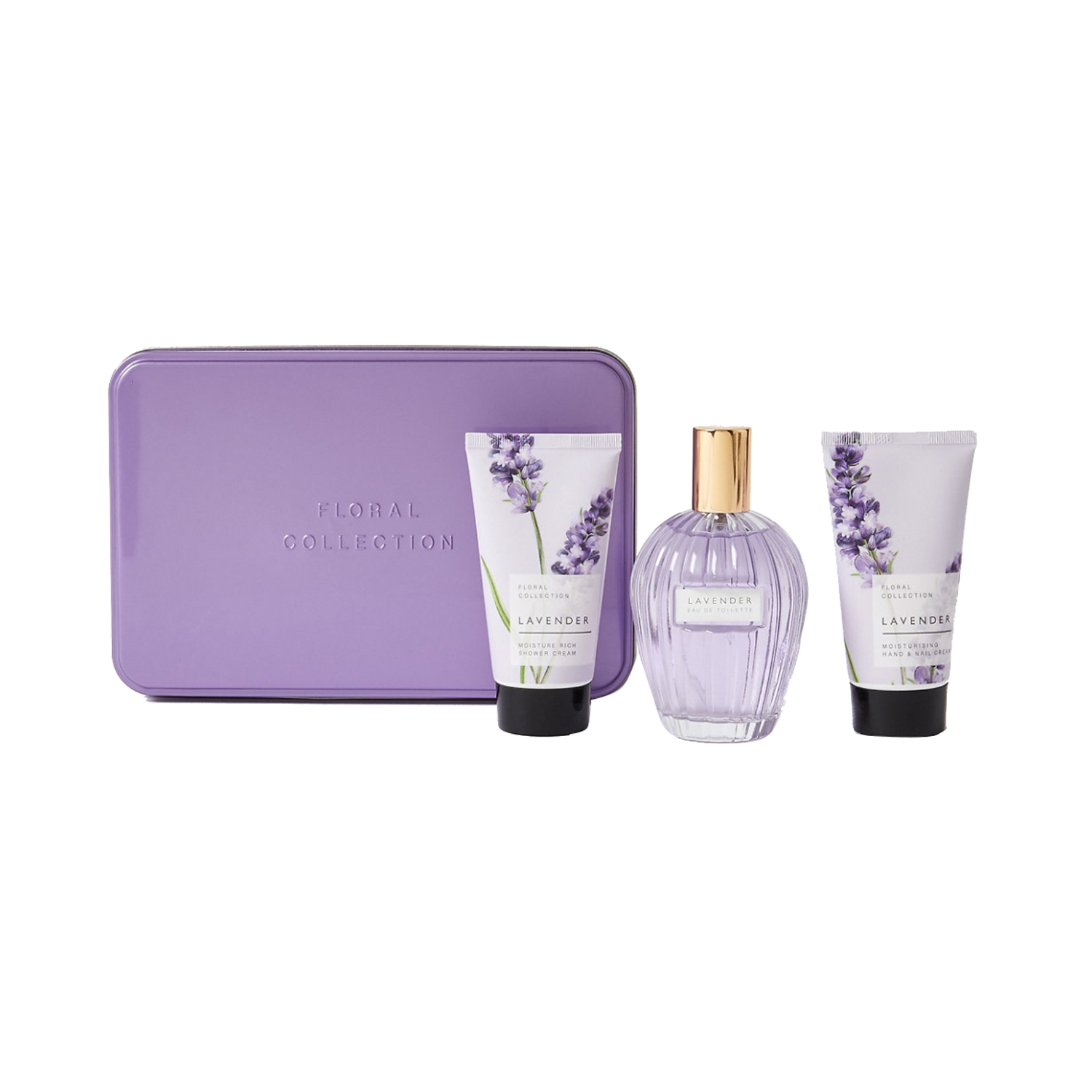 Marks & Spencer | Marks & Spencer Floral Collection Lavender Gift Set - (3 Pcs)