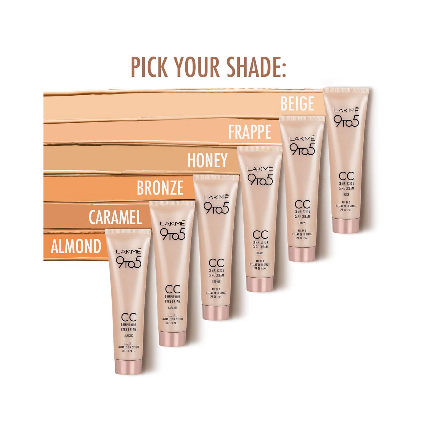 Lakme cc best sale cream shades