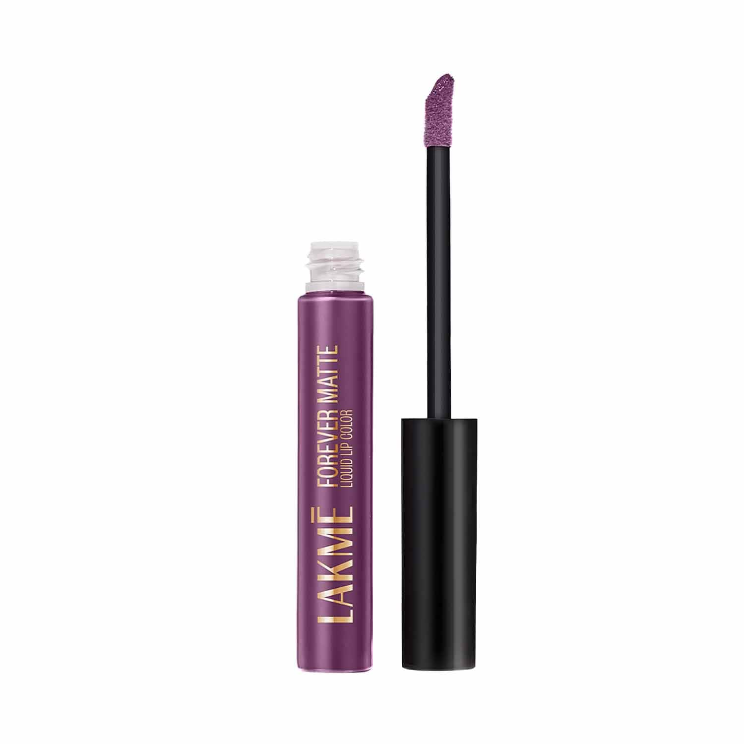 Lakme | Lakme Forever Matte Liquid Lip 16hr Lipstick Lightweight & Transferproof - Rich Mahogany (5.6 ml)