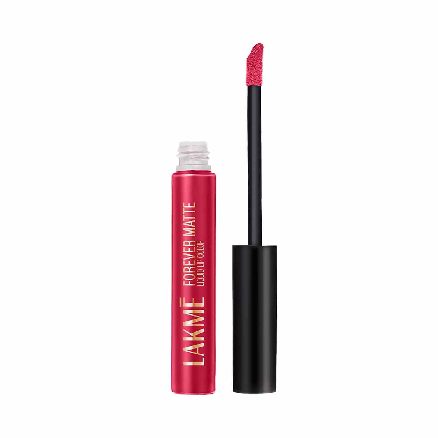 Lakme | Lakme Forever Matte Liquid Lip 16hr Lipstick Lightweight & Transferproof - Cherry love (5.6 ml)