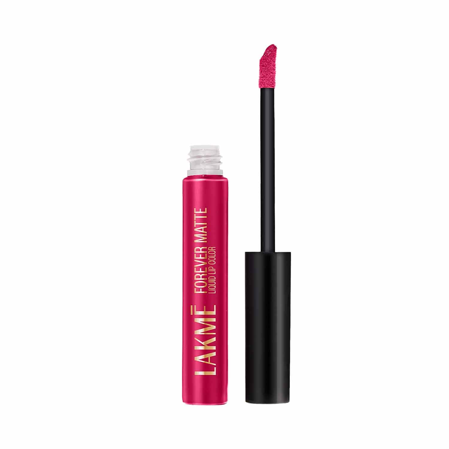 Lakme | Lakme Forever Matte Liquid Lip 16hr Lipstick Lightweight & Transferproof - Red Berry (5.6 ml)