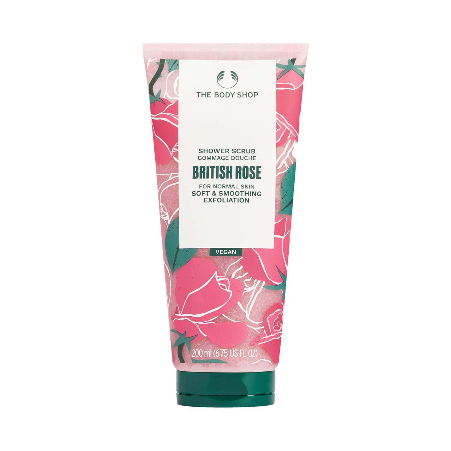 The Body Shop | The Body Shop British Rose Shower Scrub (200 ml)