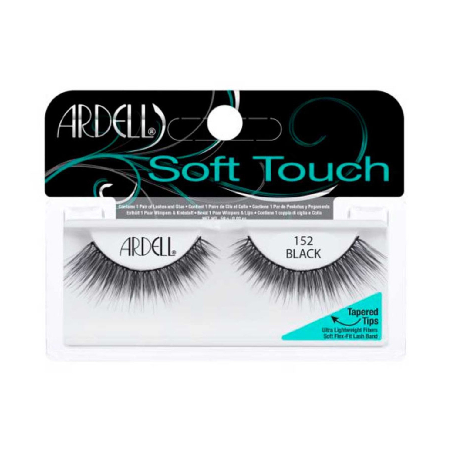 Ardell Soft Touch Eyelashes 152 Black - 65216 (1 Pair)