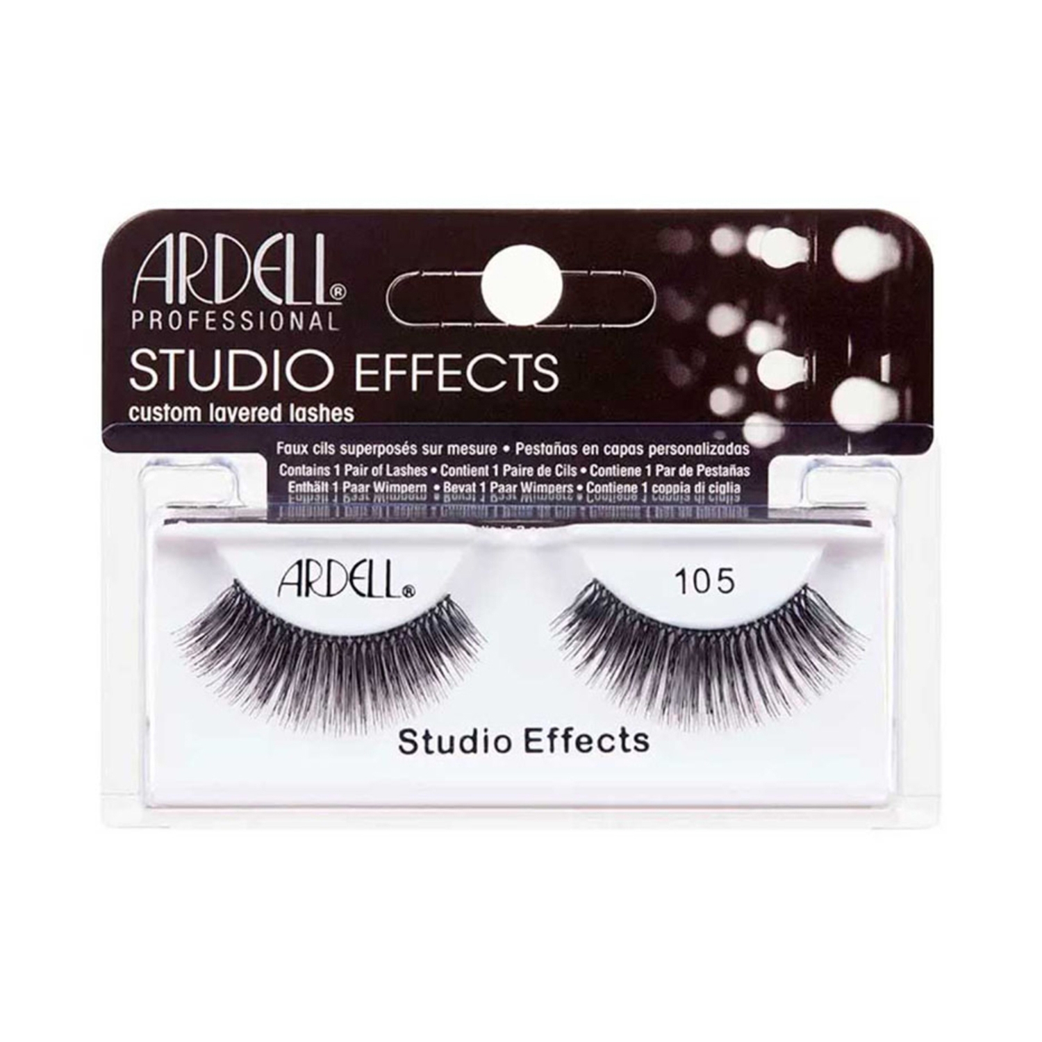 Ardell | Ardell Studio Effects Eyelashes 105 Black - 61995 (10g)