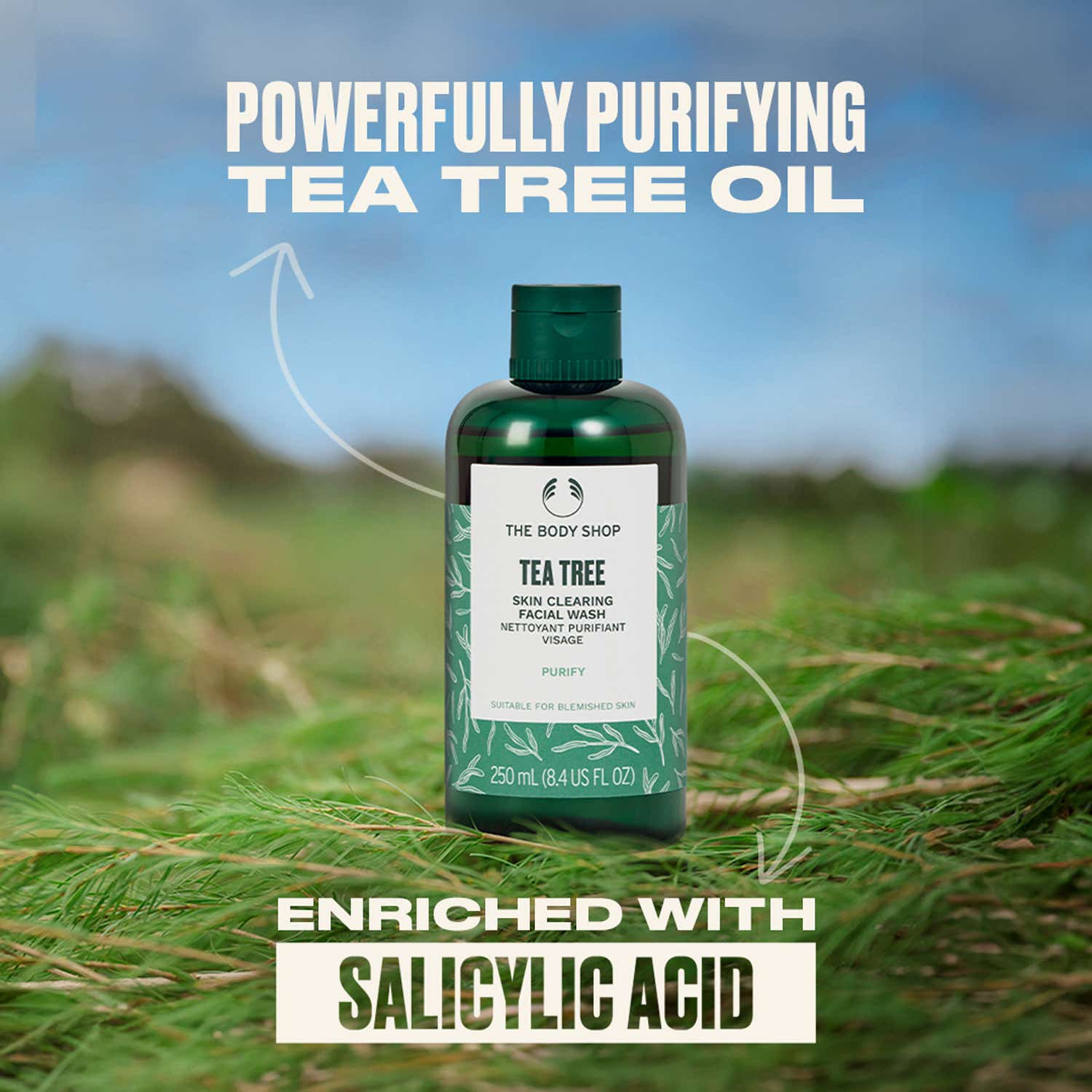 The Body Shop Tea Tree Face Wash 250ml - Image 5