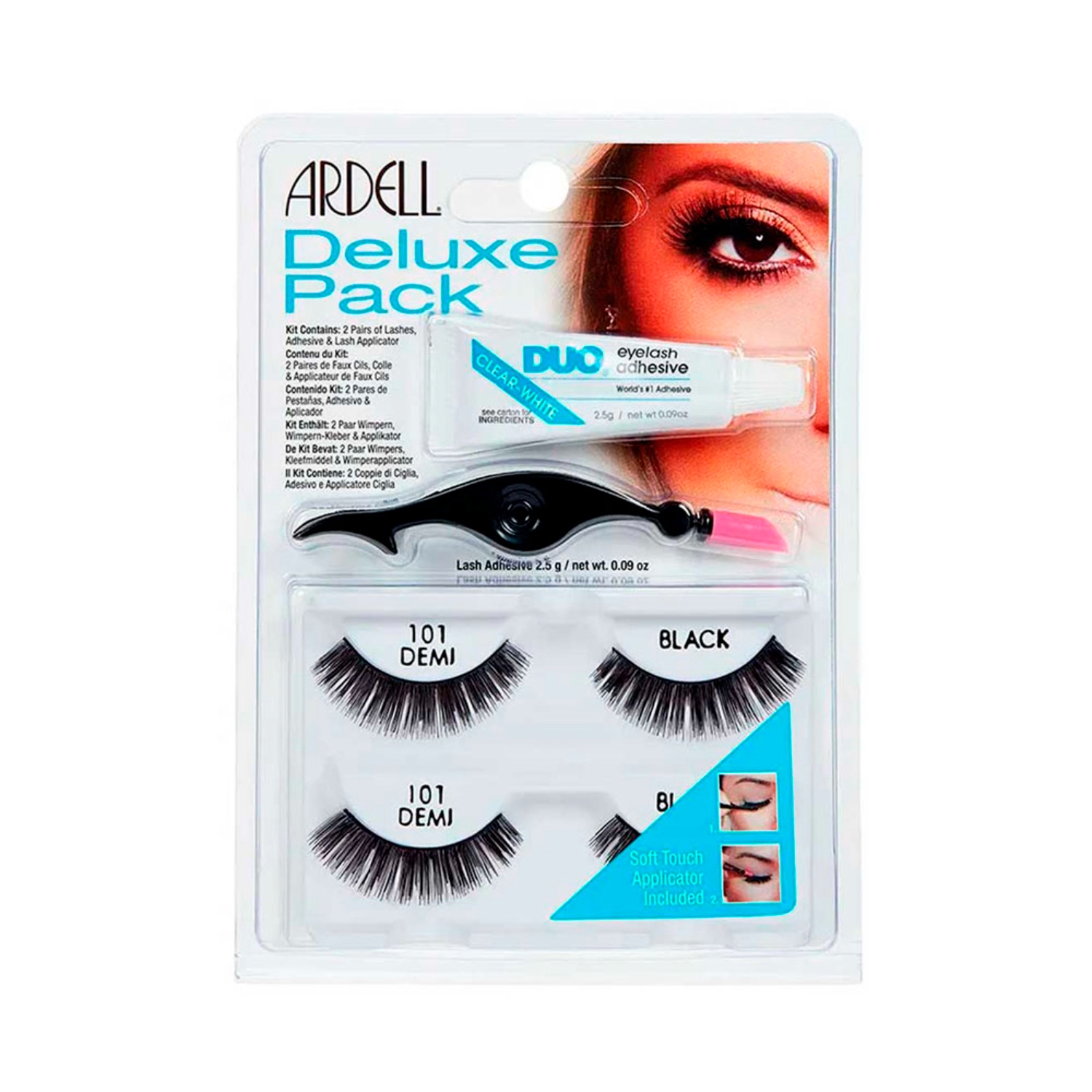 Ardell | Ardell Deluxe Pack 101 with Applicator - 68997 - Black