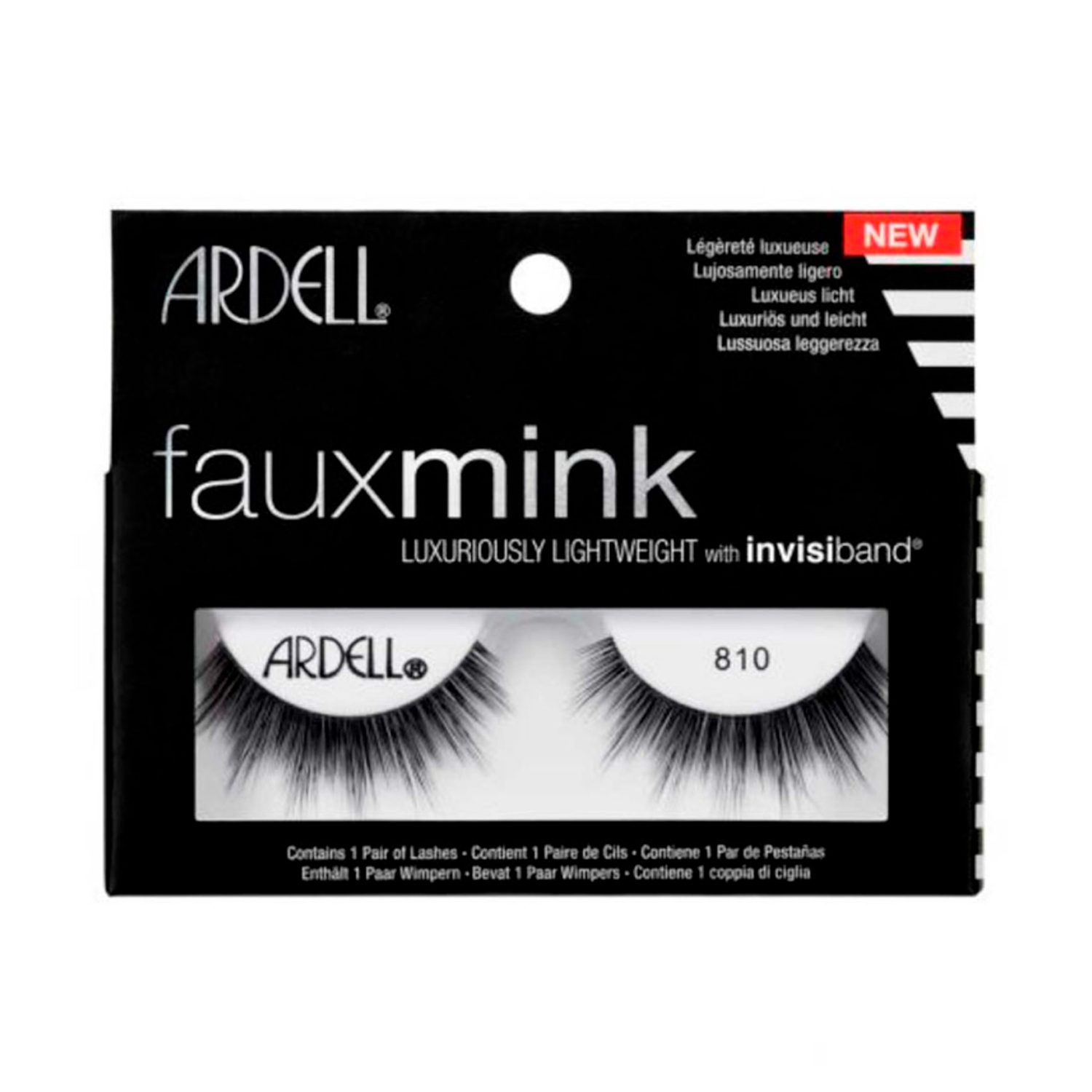 Ardell | Ardell Faux Mink 810 Black - 65734 (1 Pair)