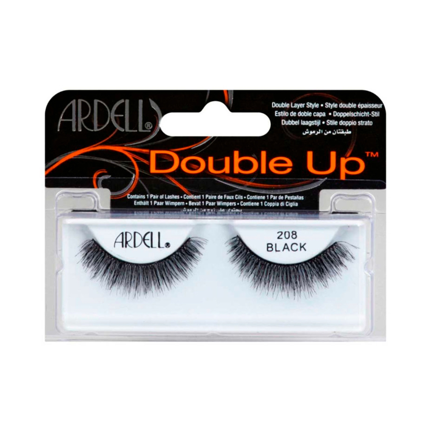 Ardell | Ardell Double Up Eyelashes 208 Black - 61914 (1 Pair)