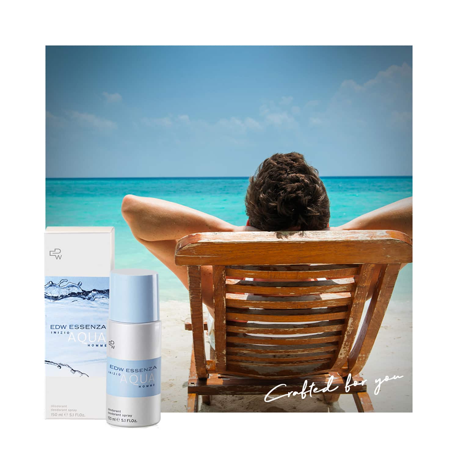 Buy EDW Essenza Inizio Aqua Homme Deodorant Spray 150 ml EDW Essenza Tira Shop Makeup Skin Hair Beauty Products Online www.tirabeauty