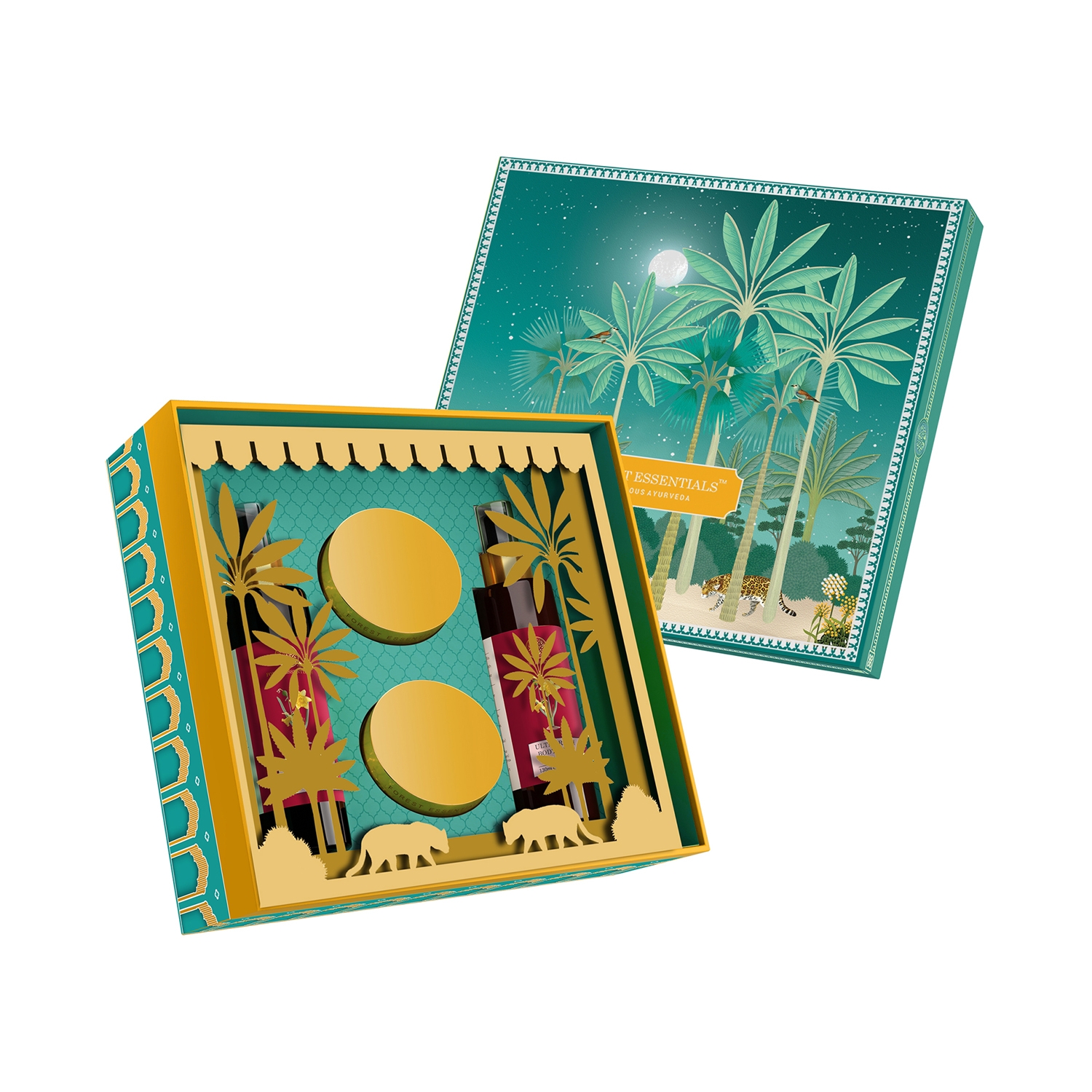 Forest Essentials Chandra Van Luxurious Nargis Gift Box (4Pcs)