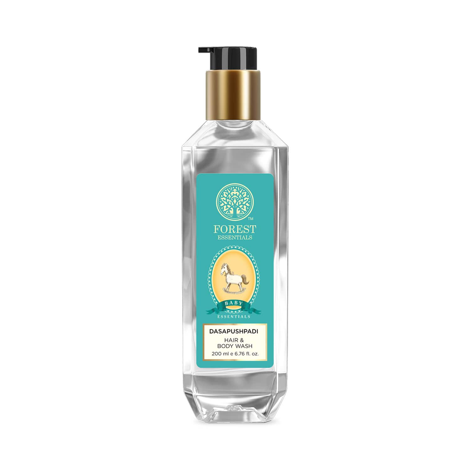 Forest Essentials | Forest Essentials Dasapushpadi Baby Hair & Body Wash (200ml)