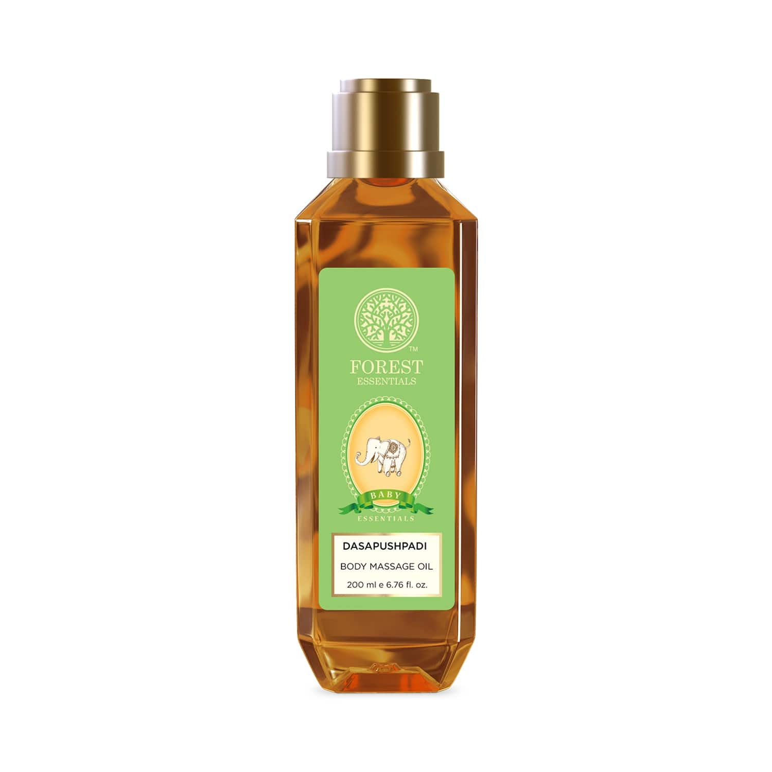 Forest Essentials | Forest Essentials Dasapushpadi Baby Body Massage Oil (200ml)