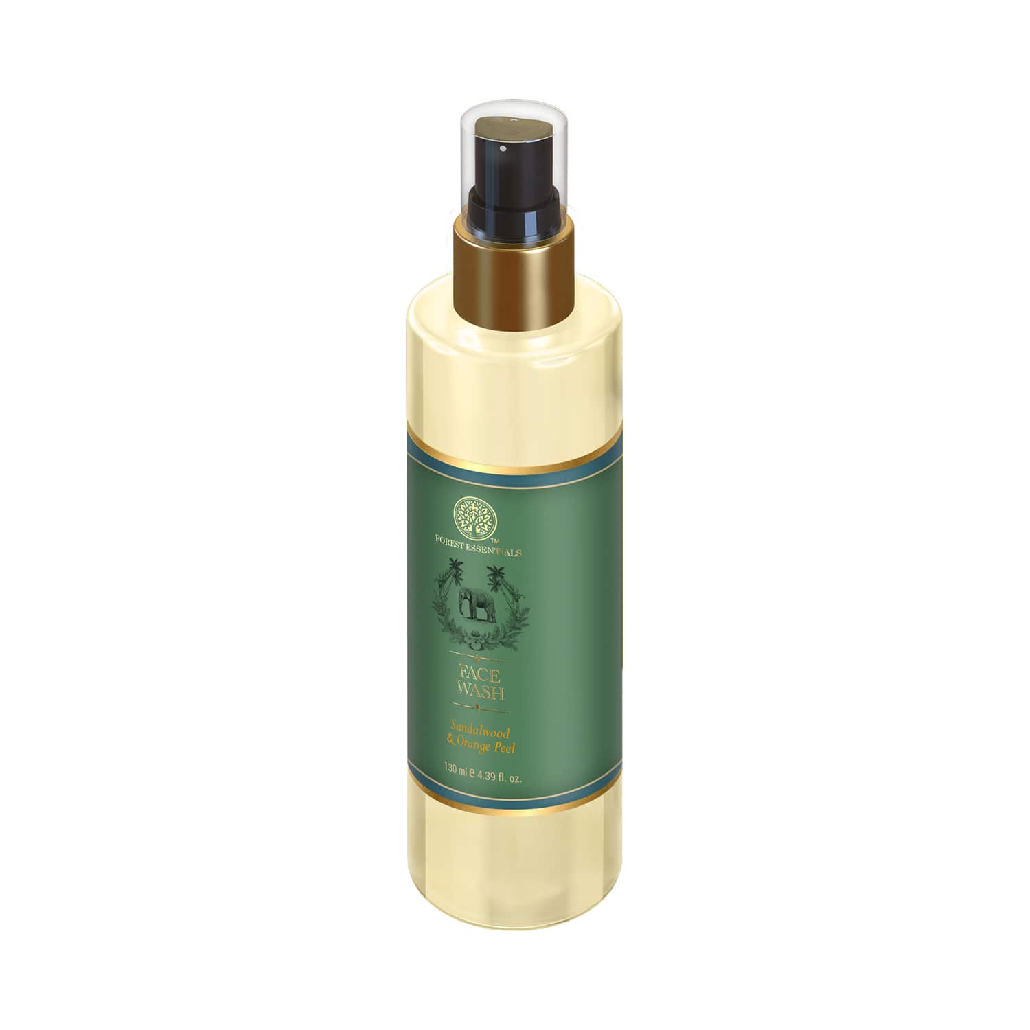 Forest Essentials Sandalwood Orange Peel Facial Cleanser 130ml
