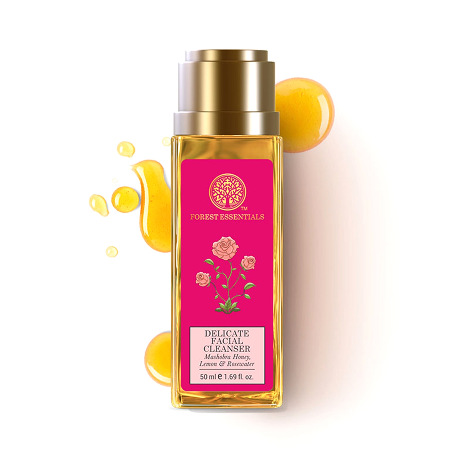 Forest Essentials | Forest Essentials Mashobra Honey Lemon & Rosewater Delicate Facial Cleanser (50ml)