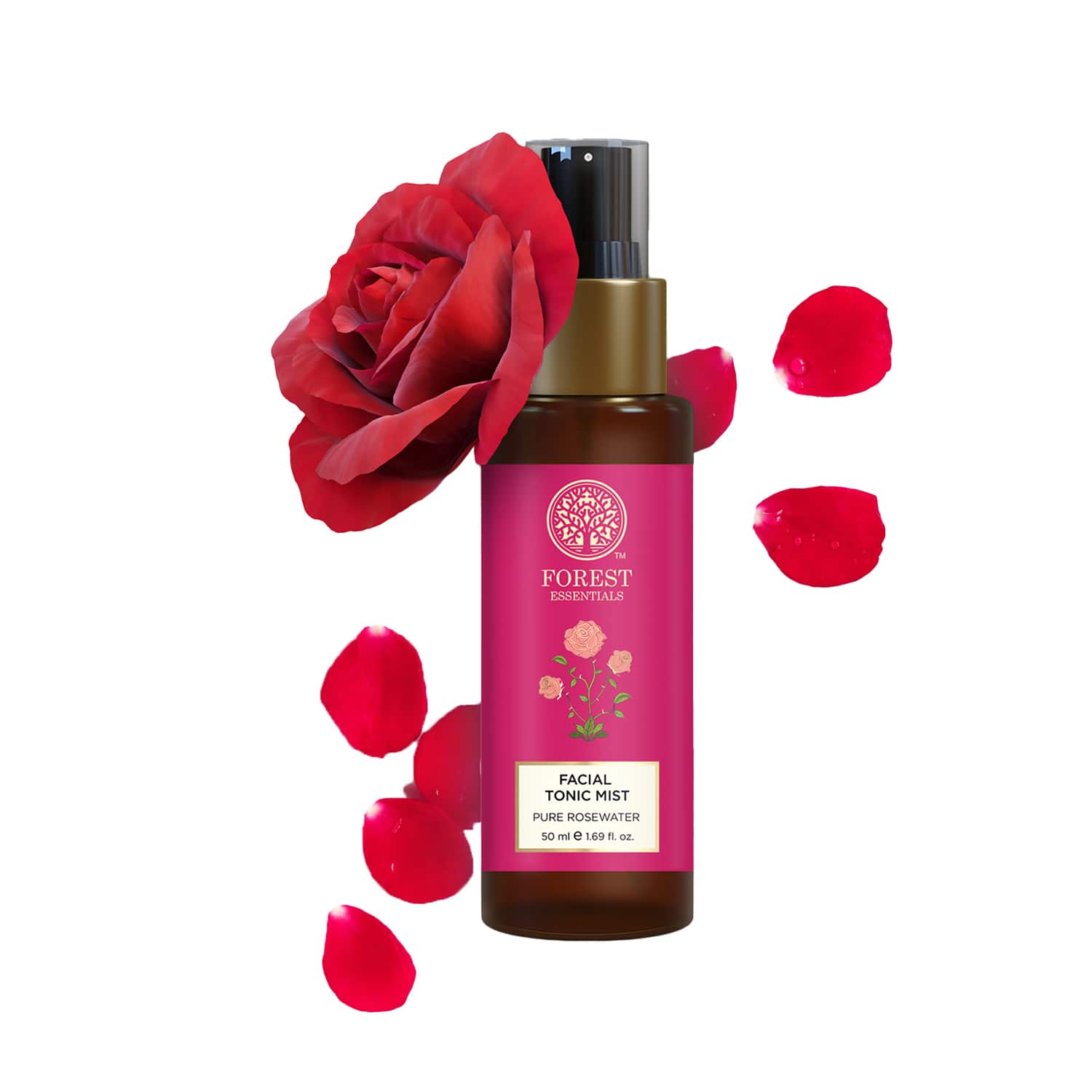 Forest Essentials | Forest Essentials Pure Rosewater Facial Tonic Mist (50ml)