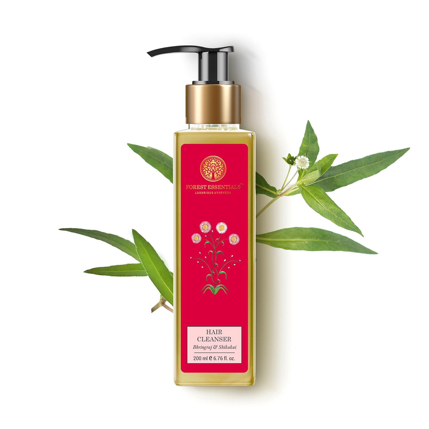 Forest Essentials | Forest Essentials Bhringraj & Shikakai Hair Cleanser Shampoo (200ml)