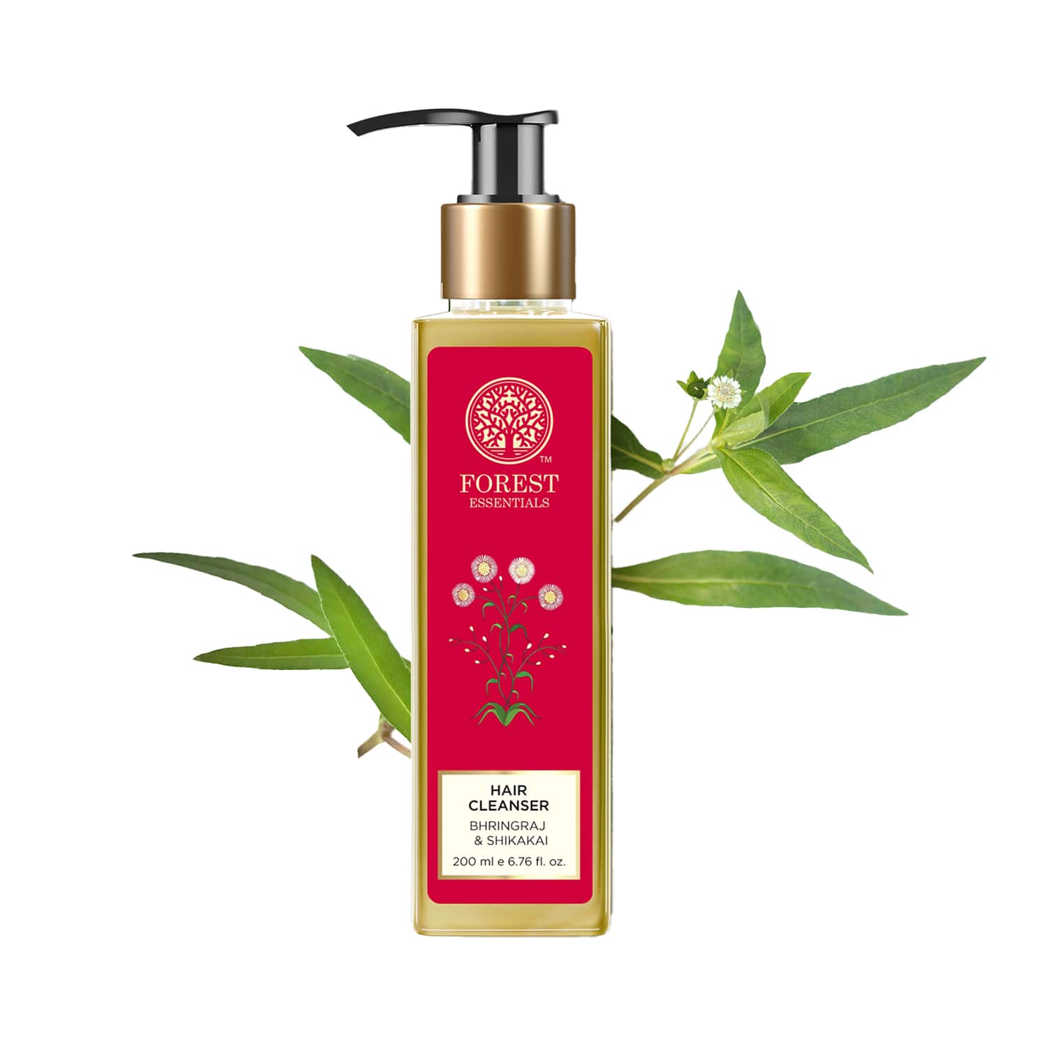 Forest Essentials | Forest Essentials Bhringraj & Shikakai Hair Cleanser Shampoo (200ml)