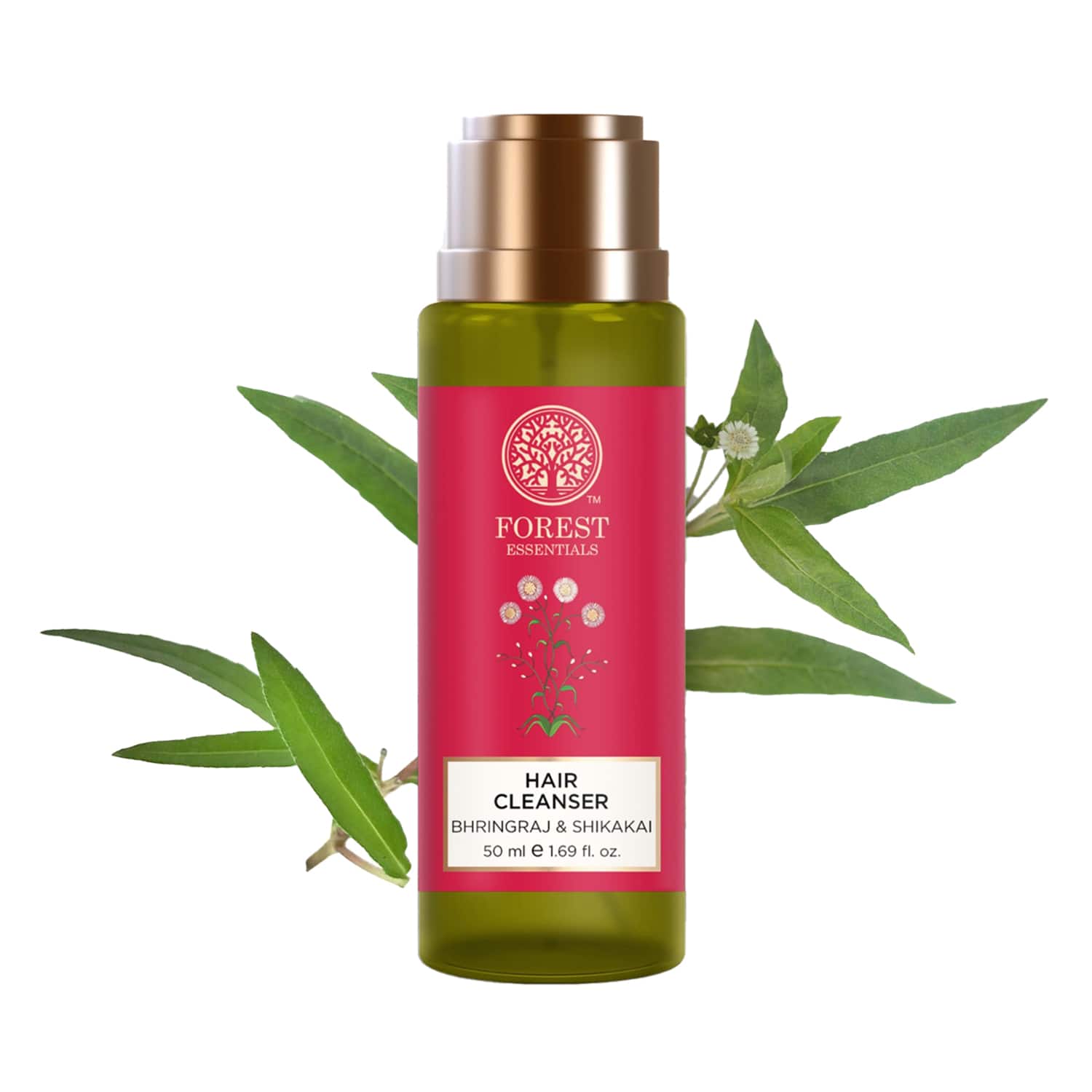 Forest Essentials | Forest Essentials Bhringraj & Shikakai Hair Cleanser Shampoo (50ml)