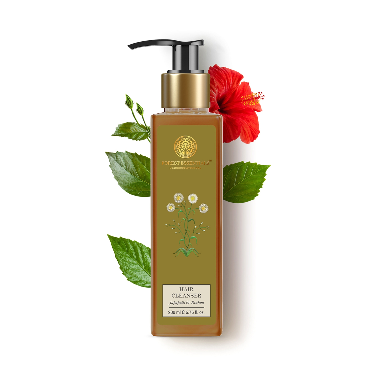 Forest Essentials | Forest Essentials Japapatti & Brahmi Hair Cleanser Shampoo (200ml)
