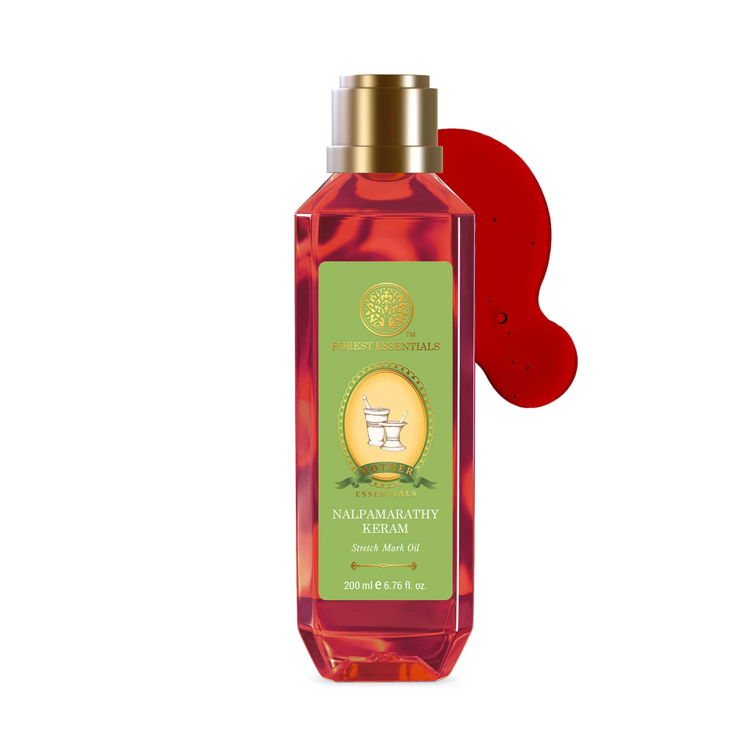 Forest Essentials | Forest Essentials Nalpamaradi Keram Mother's Stretch Mark Oil (200ml)