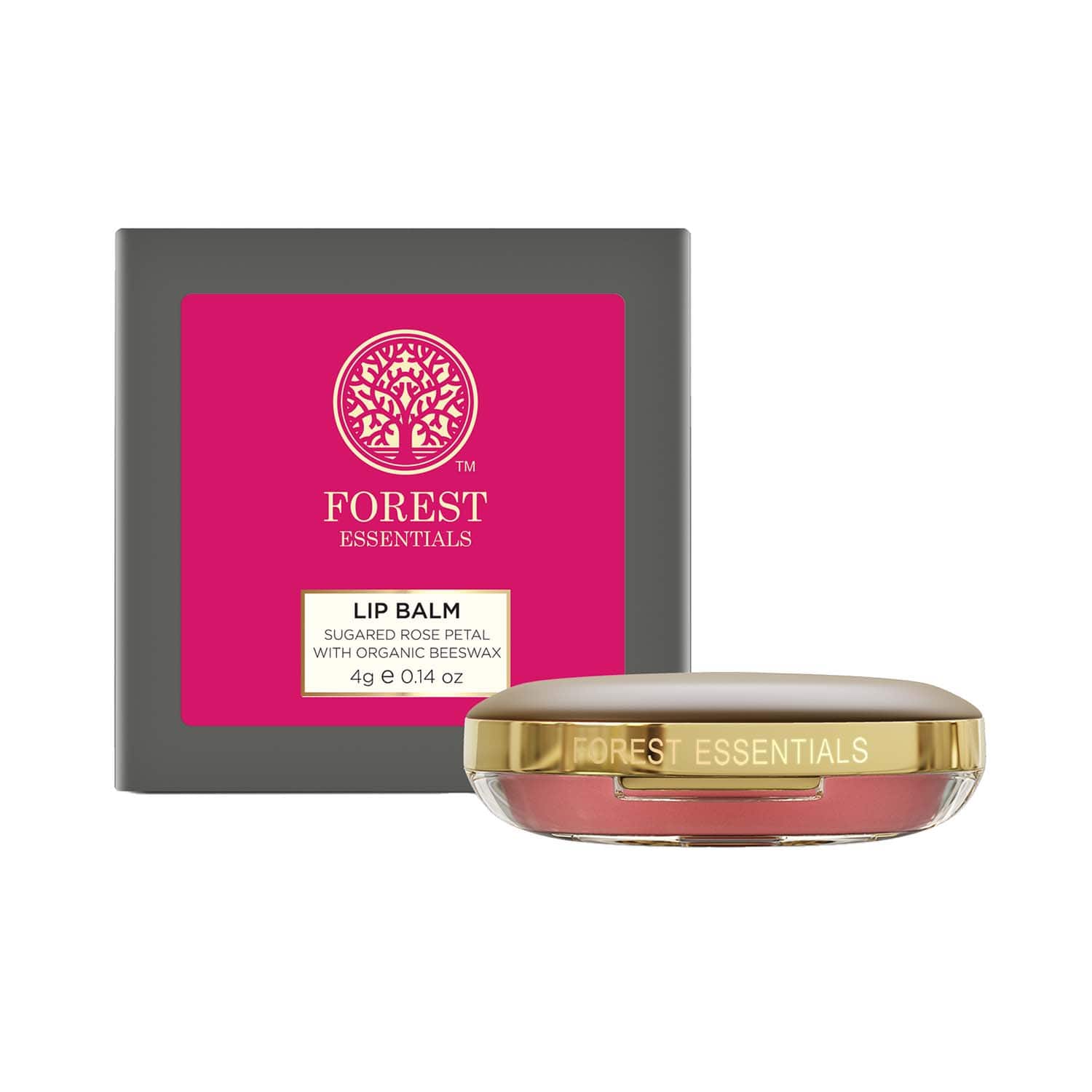 Forest Essentials | Forest Essentials Luscious Sugared Rose Petal Lip Balm (4g)