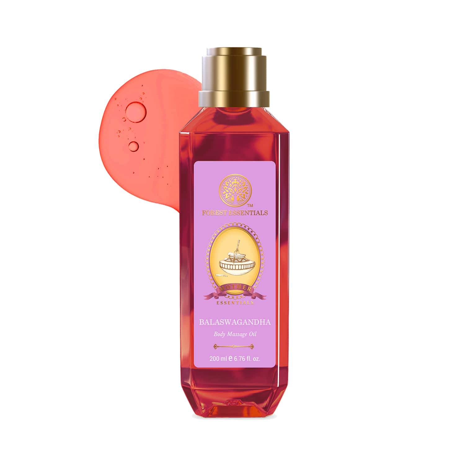 Forest Essentials | Forest Essentials Balaswagandhadi Mother's Body Massage Oil (200ml)