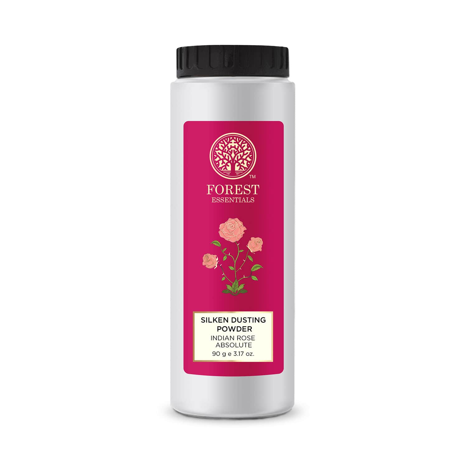 Forest Essentials | Forest Essentials Indian Rose Absolute Silken Dusting Powder (90g)
