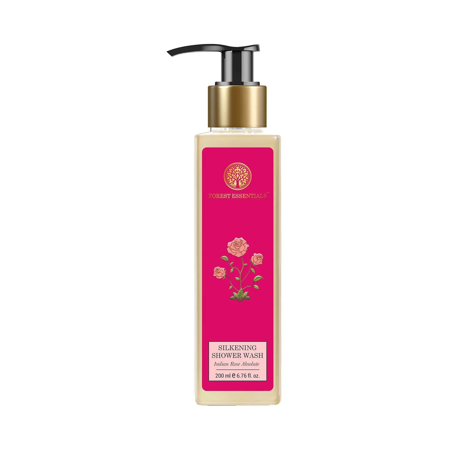 Forest Essentials | Forest Essentials Indian Rose Absolute Silkening Shower Wash (200ml)