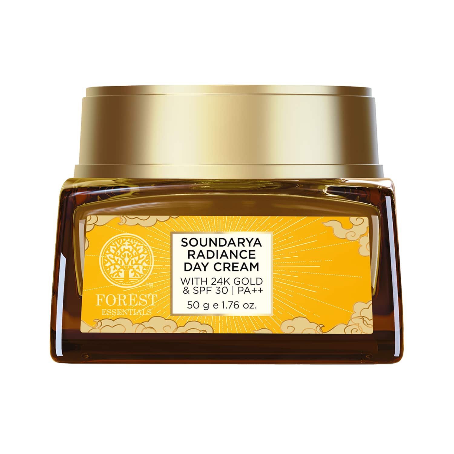 Forest Essentials | Forest Essentials Soundarya Radiance Cream with 24K Gold SPF 30 PA++ Moisturizer (50 g)