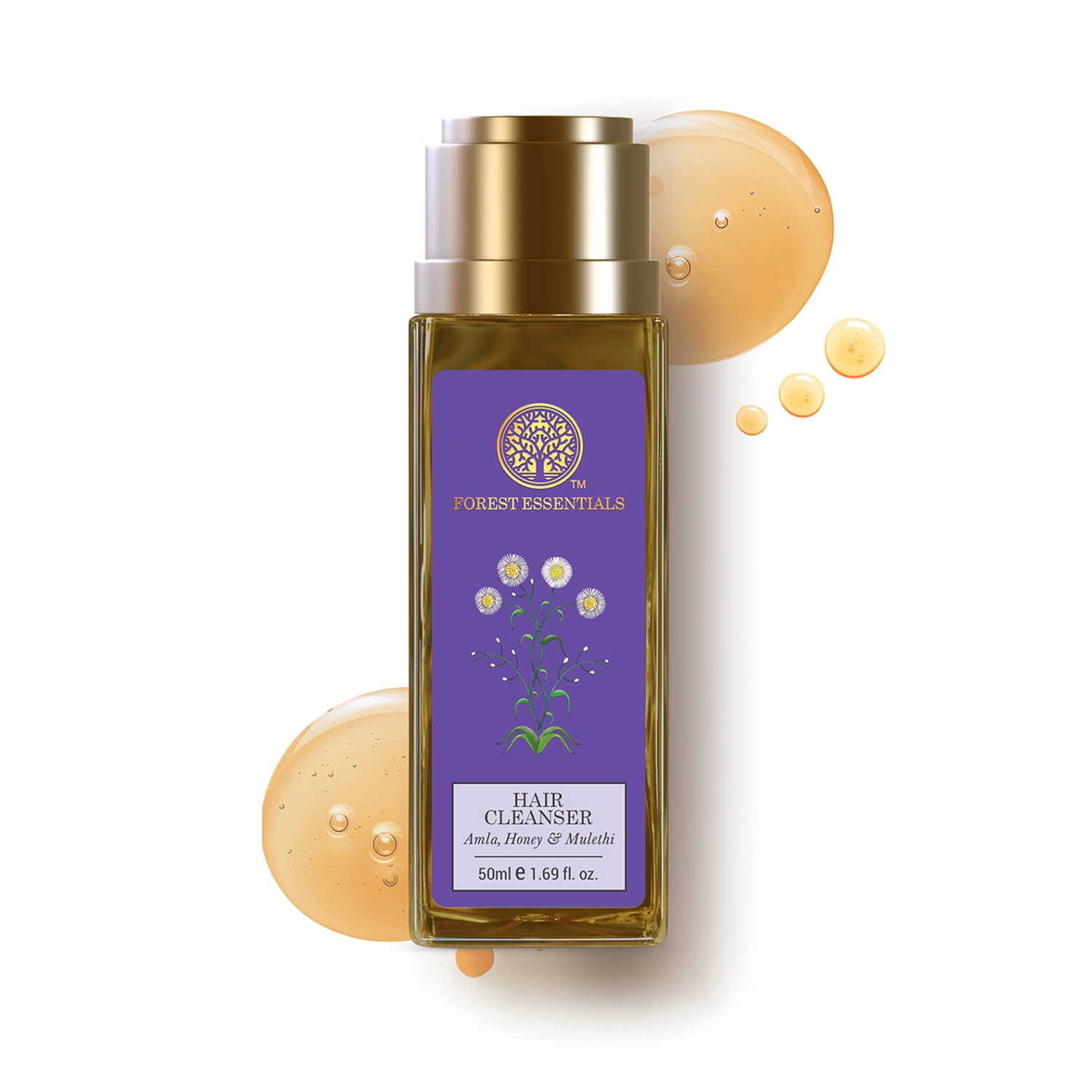 Forest Essentials | Forest Essentials Amla Honey & Mulethi Hair Cleanser Shampoo (50 ml)